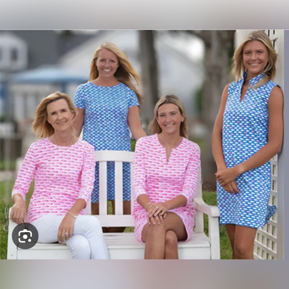 Sailor-Sailor Crew Tee in Pink and White size Medium - Picture 2 of 8